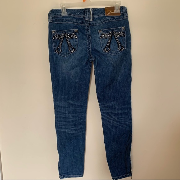 Seven7 Ankle Zip Jeans - Picture 4 of 6